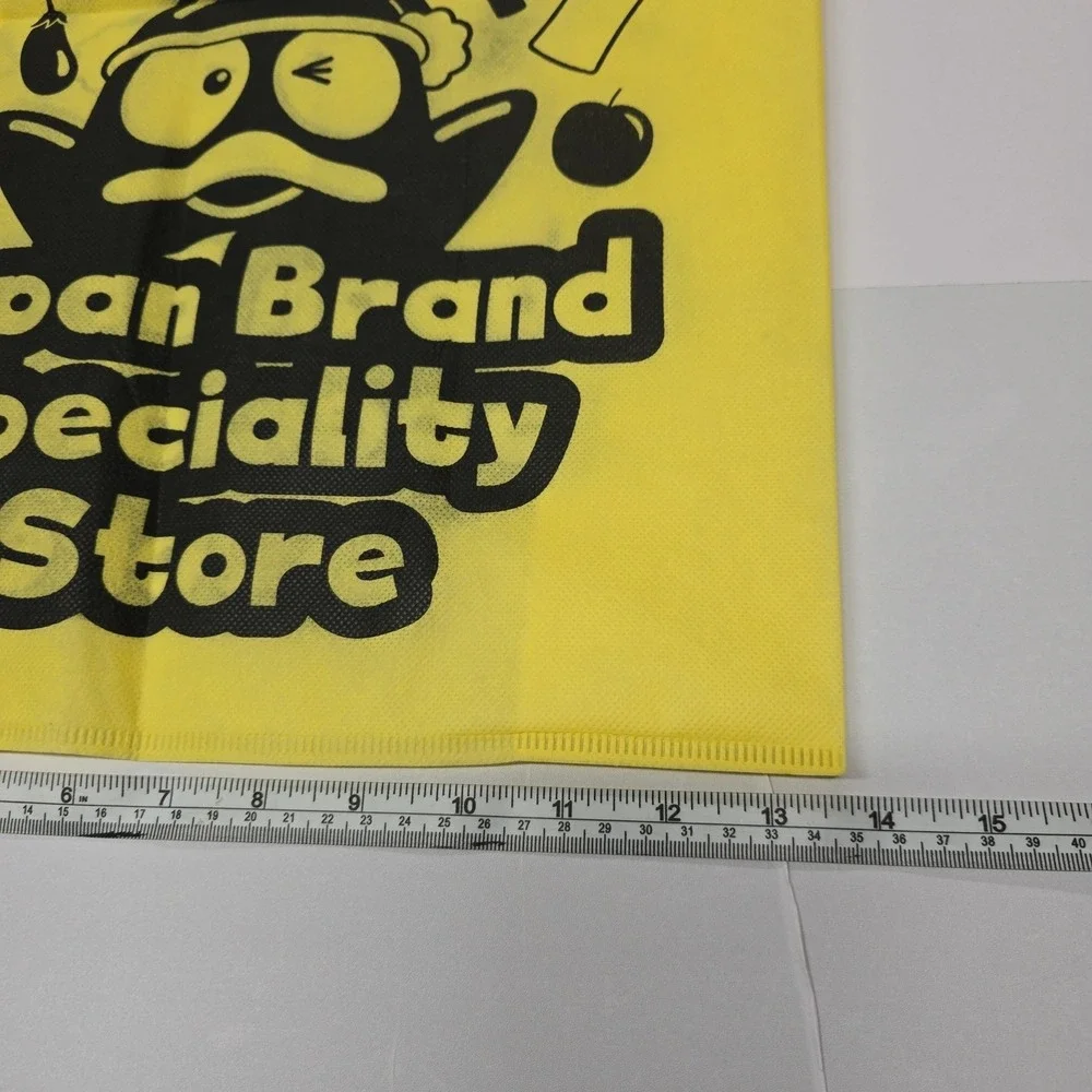 Don‎ Don Donki Japan Brand Specialty Store Shopping Bag Yellow Reusable Tote